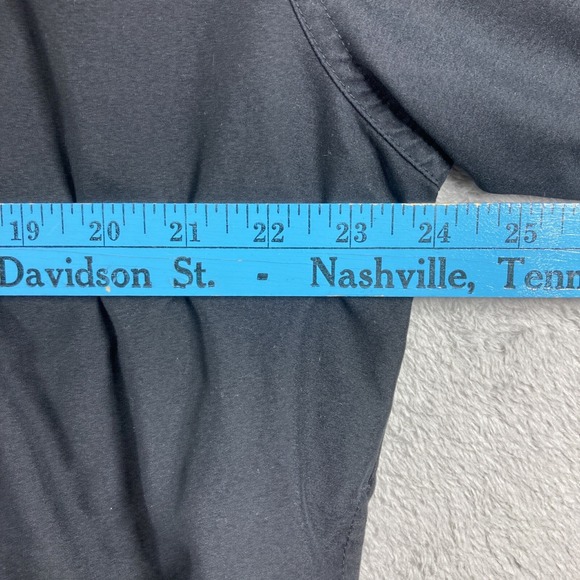 PGA Tour Windbreaker Jacket Adult Large Black Golf Pullover Zip Off Long Sleeves - Picture 13 of 16